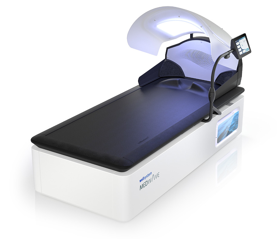 liege für Wellness Medwave wasserstrahl therapie